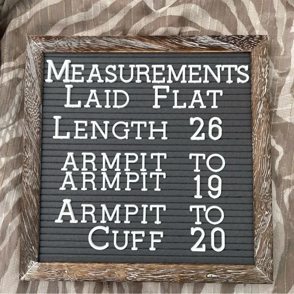 Tyche Long Sleeve Taupe Top NWT Bubble Sleeve T-6834 - Picture 6 of 7